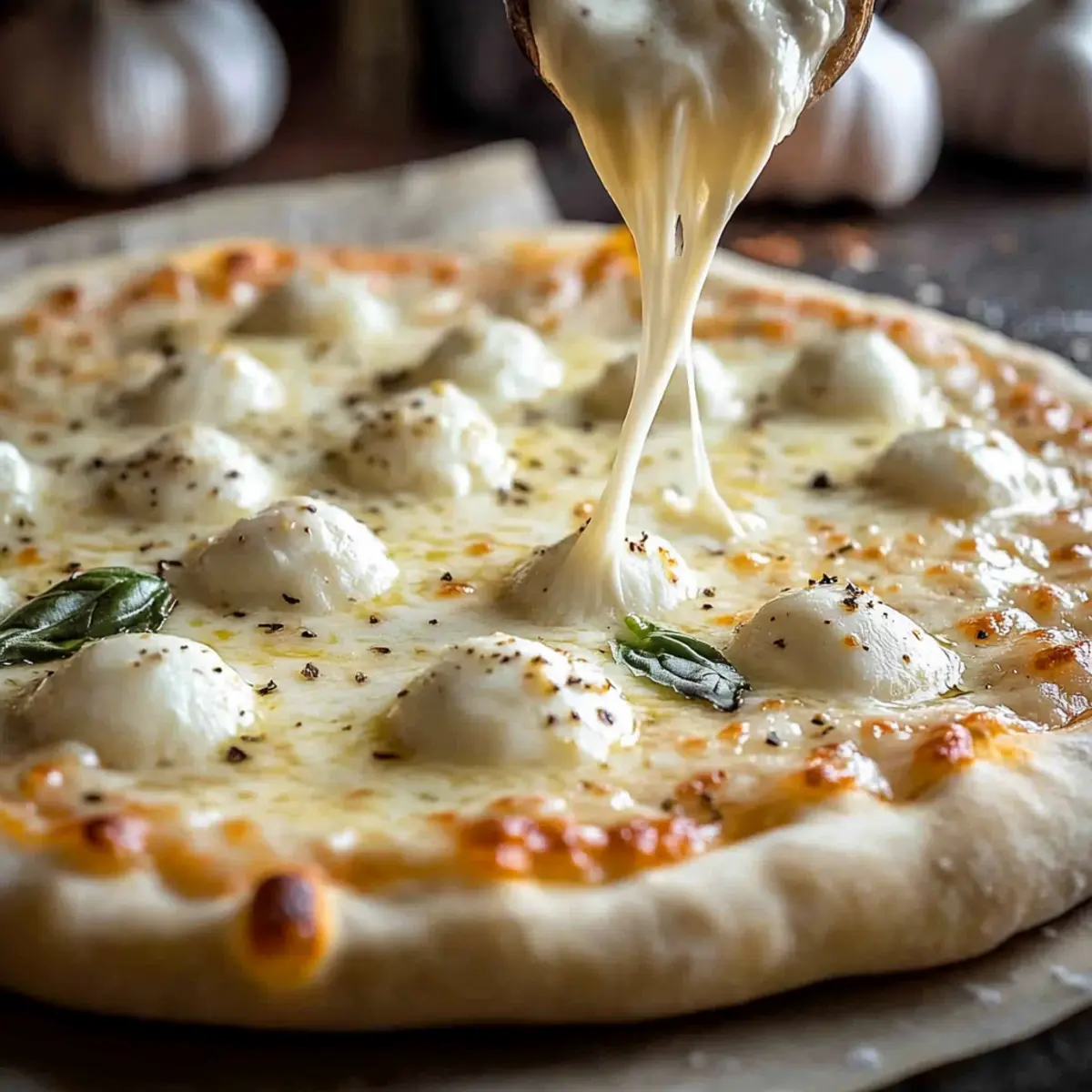 White Garlic Pizza Sauce