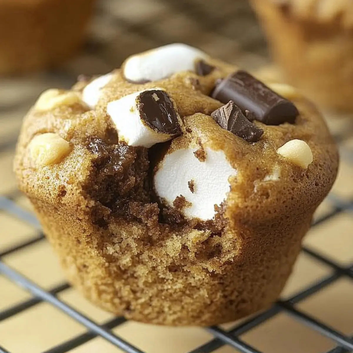 HONEY MAID S'more Muffins