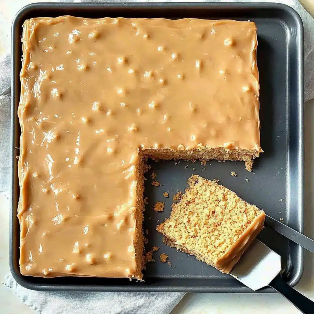 Peanut Butter Sheet Cake