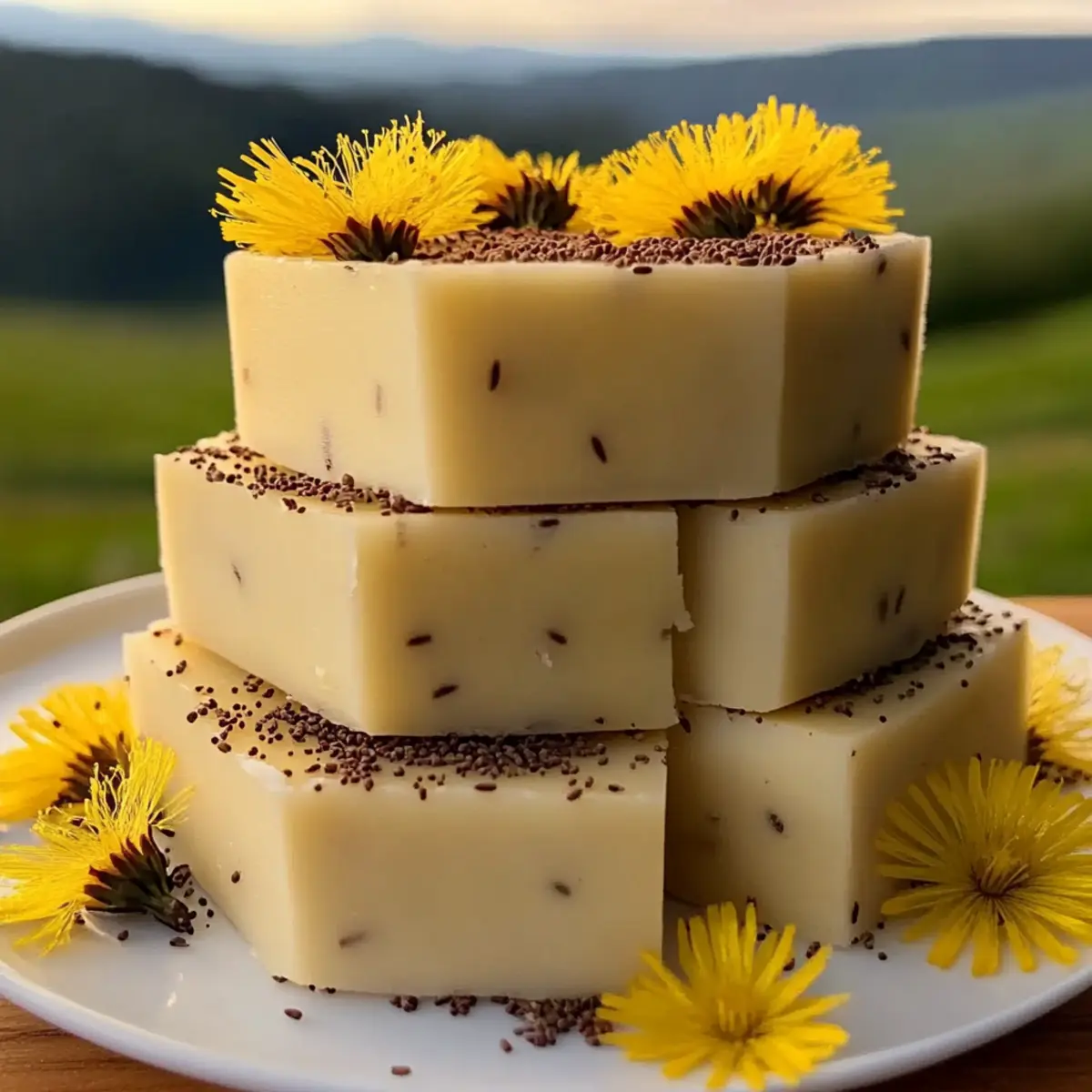 Vanilla Bean Dandelion Fudge
