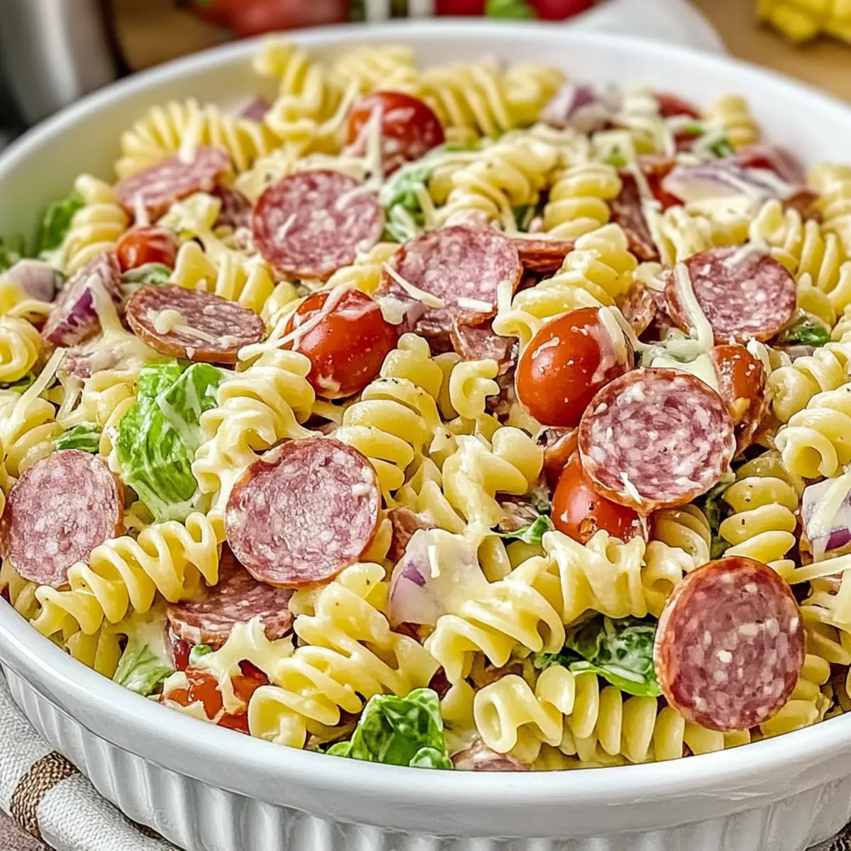 Grinder Pasta Salad