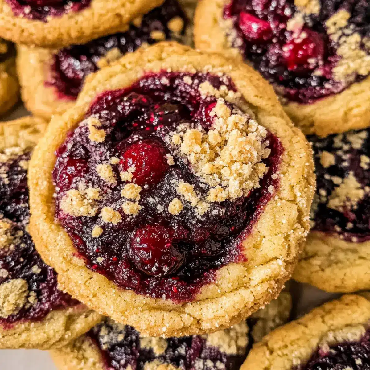 Berry Cobbler Cookies