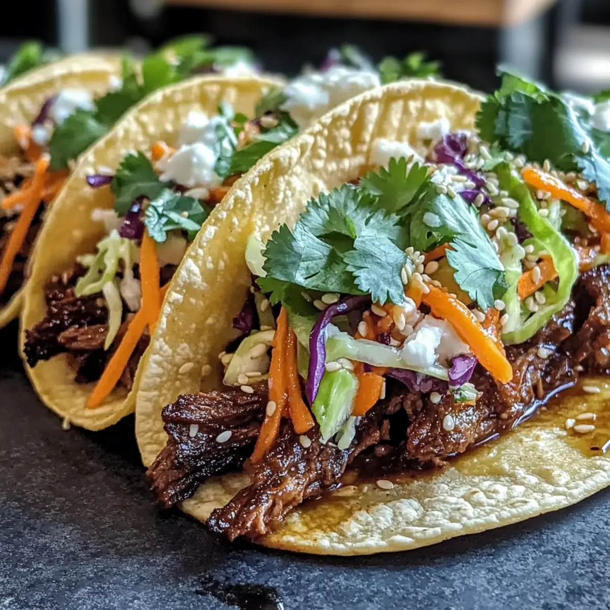 Korean Beef Tacos