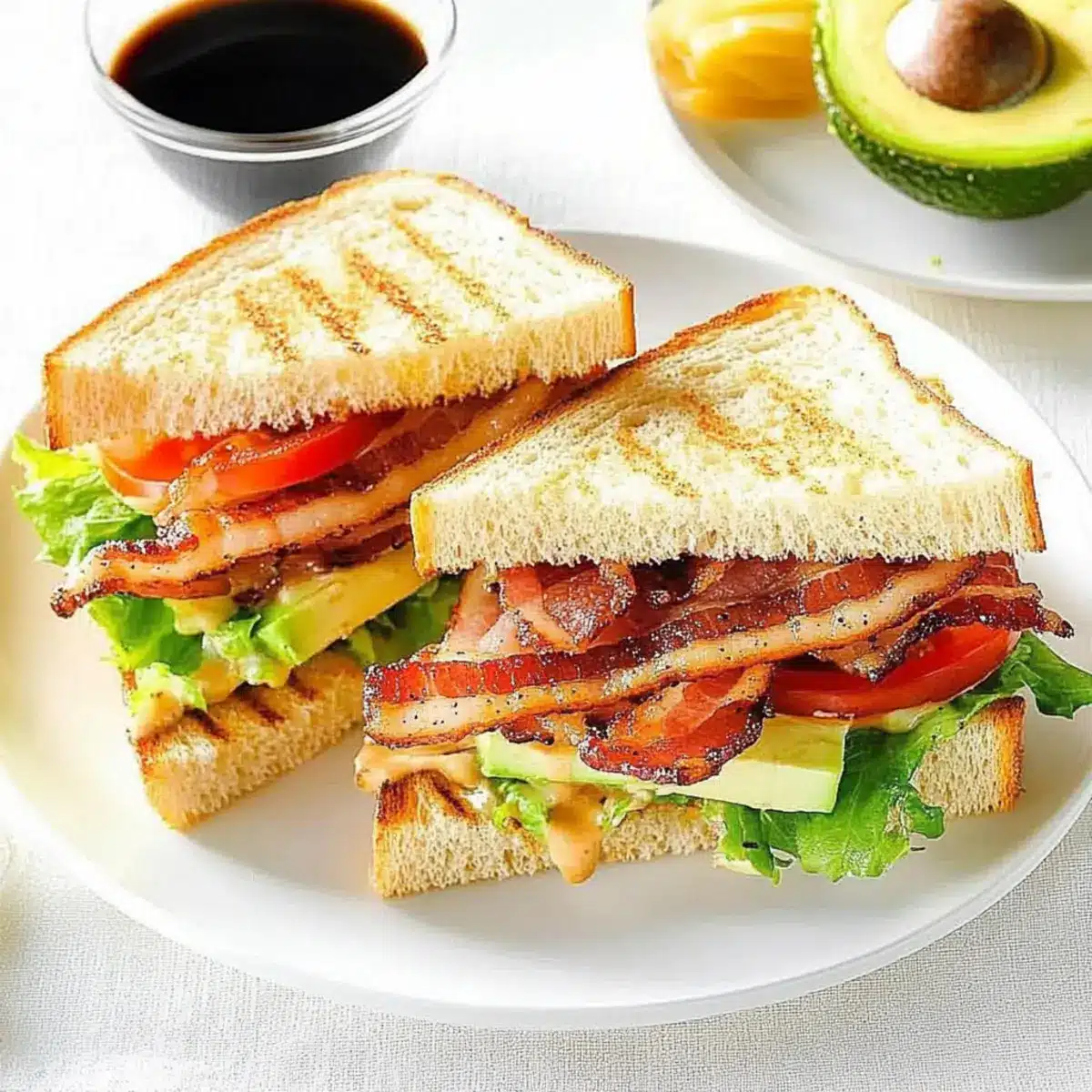 BLT with Peppered Balsamic Mayo