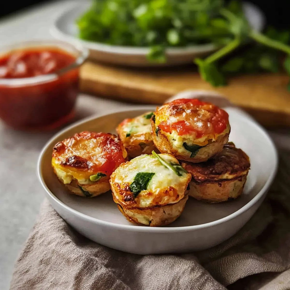 Cheesy Egg Bites