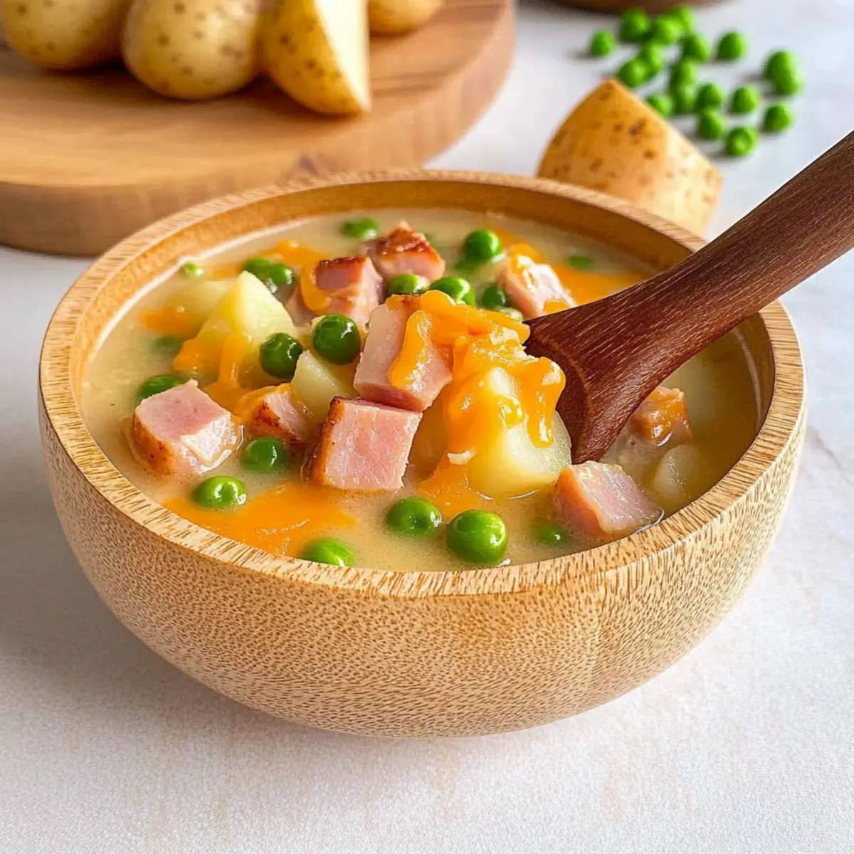 Ultimate Cheesy Ham and Potato Soup for Cozy Nights