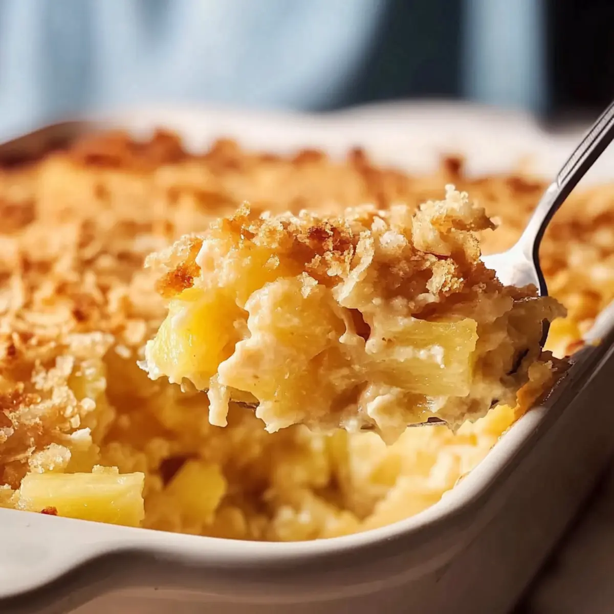 Southern Pineapple Casserole