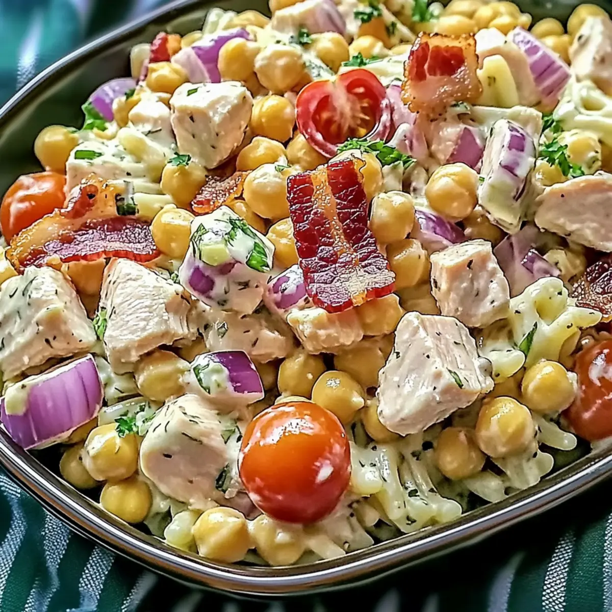 Bacon Ranch Pasta Salad