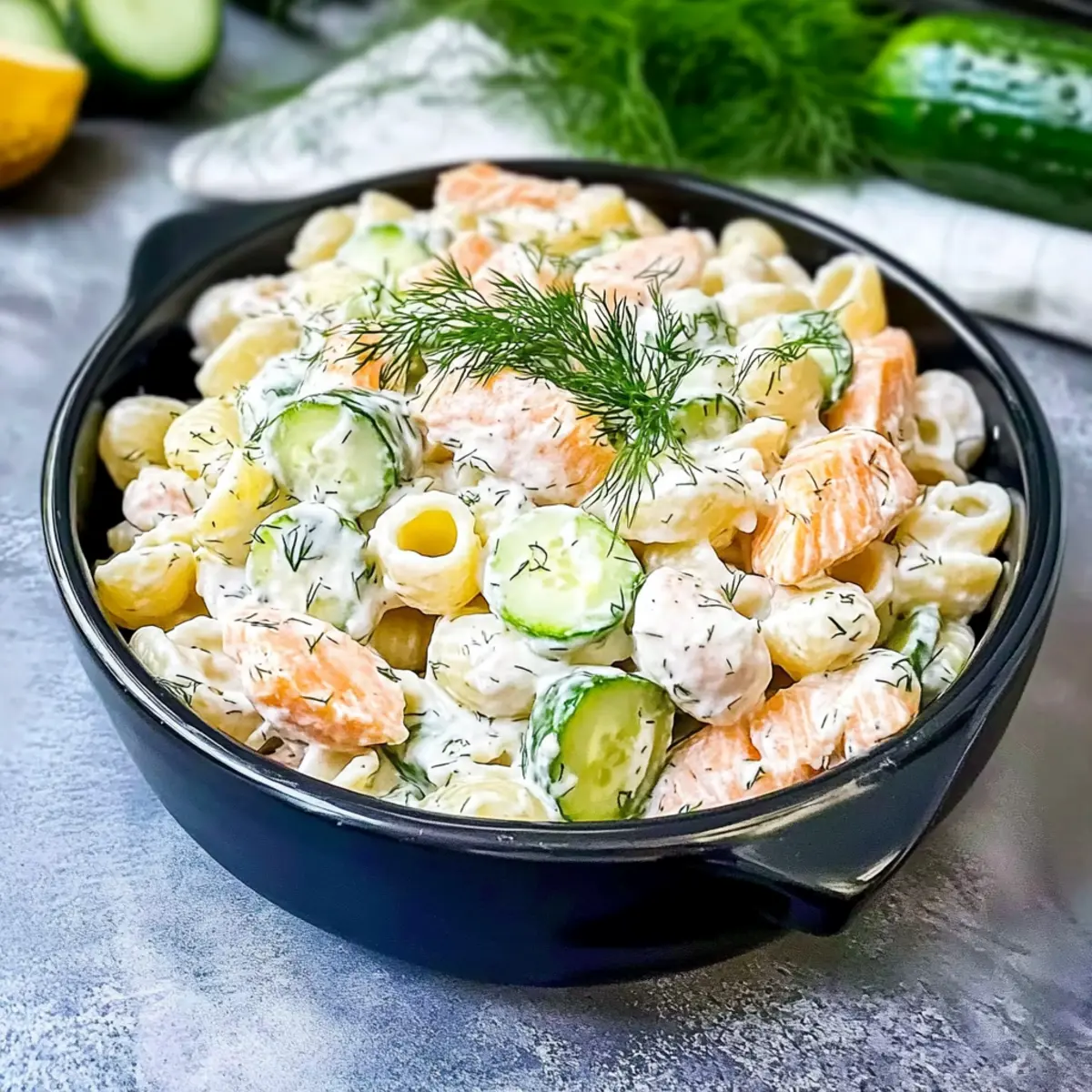 Salmon Pasta Salad
