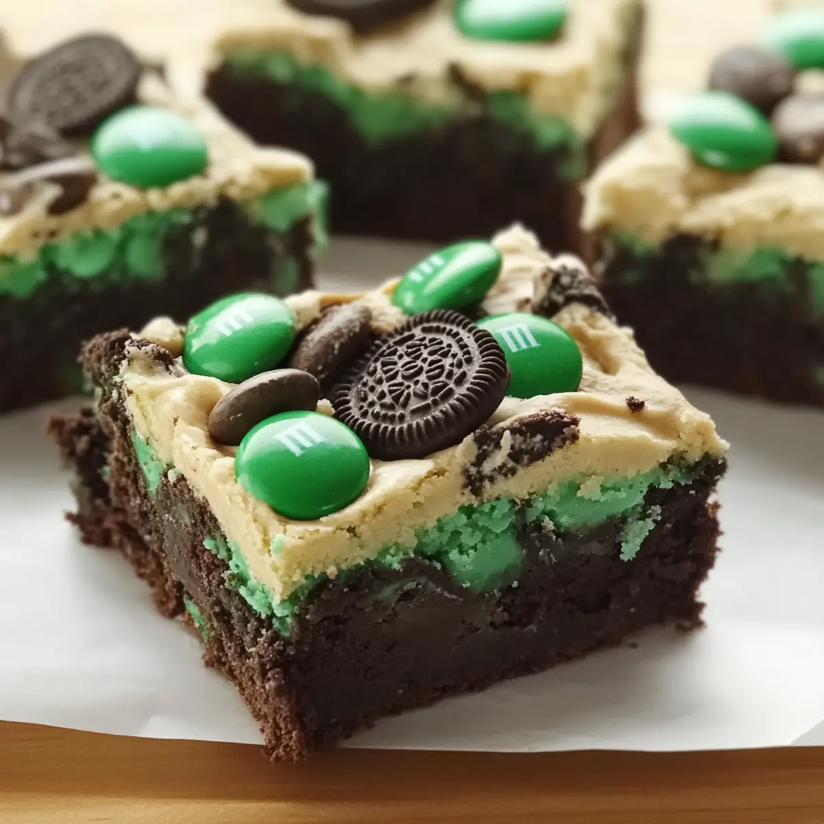 Mint OREO Cookies M&M's Brookies