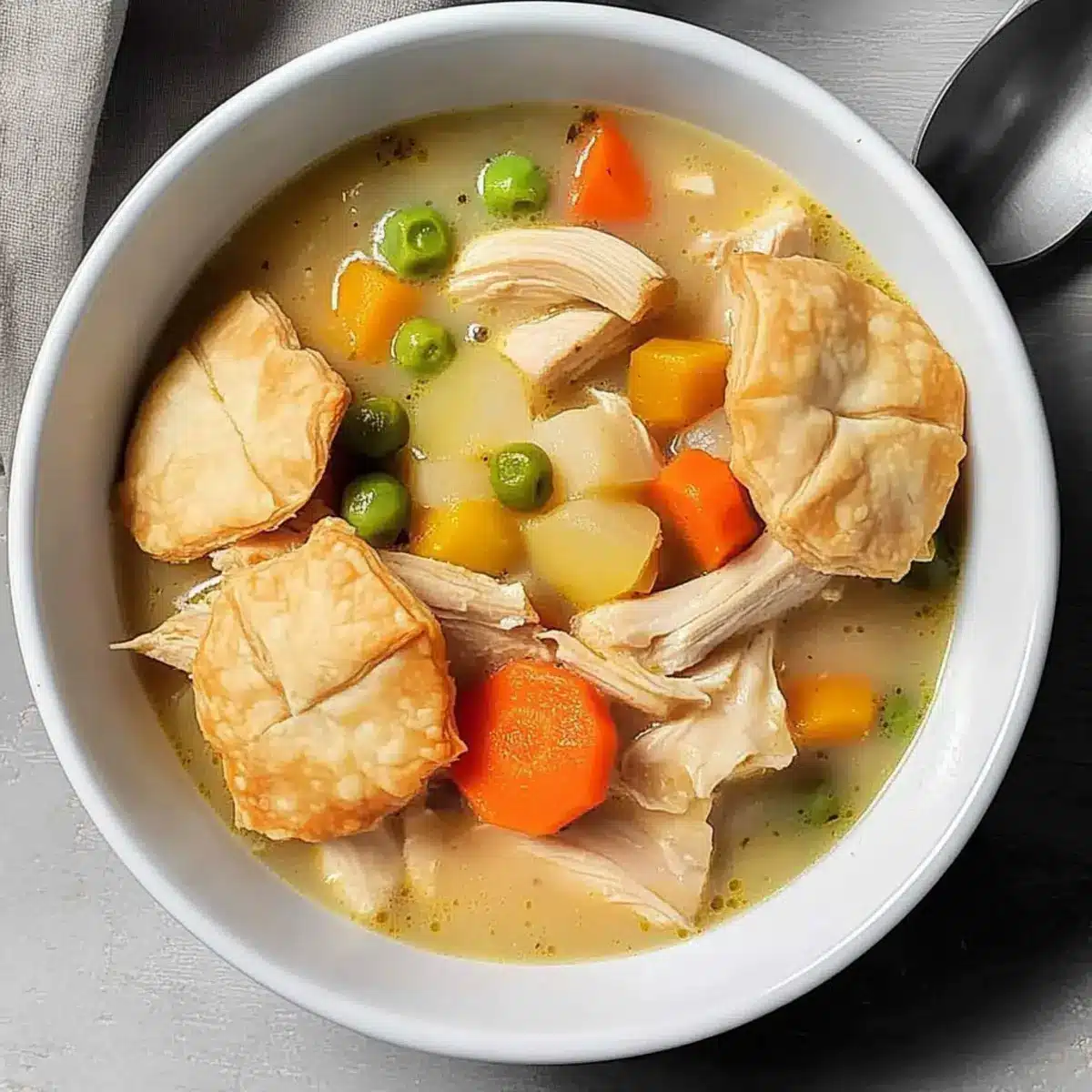 Chicken Potpie Soup