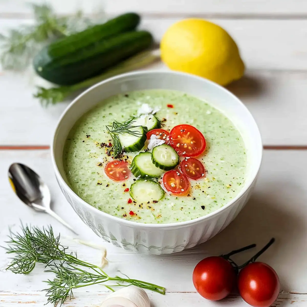 Chilled Cucumber Soup