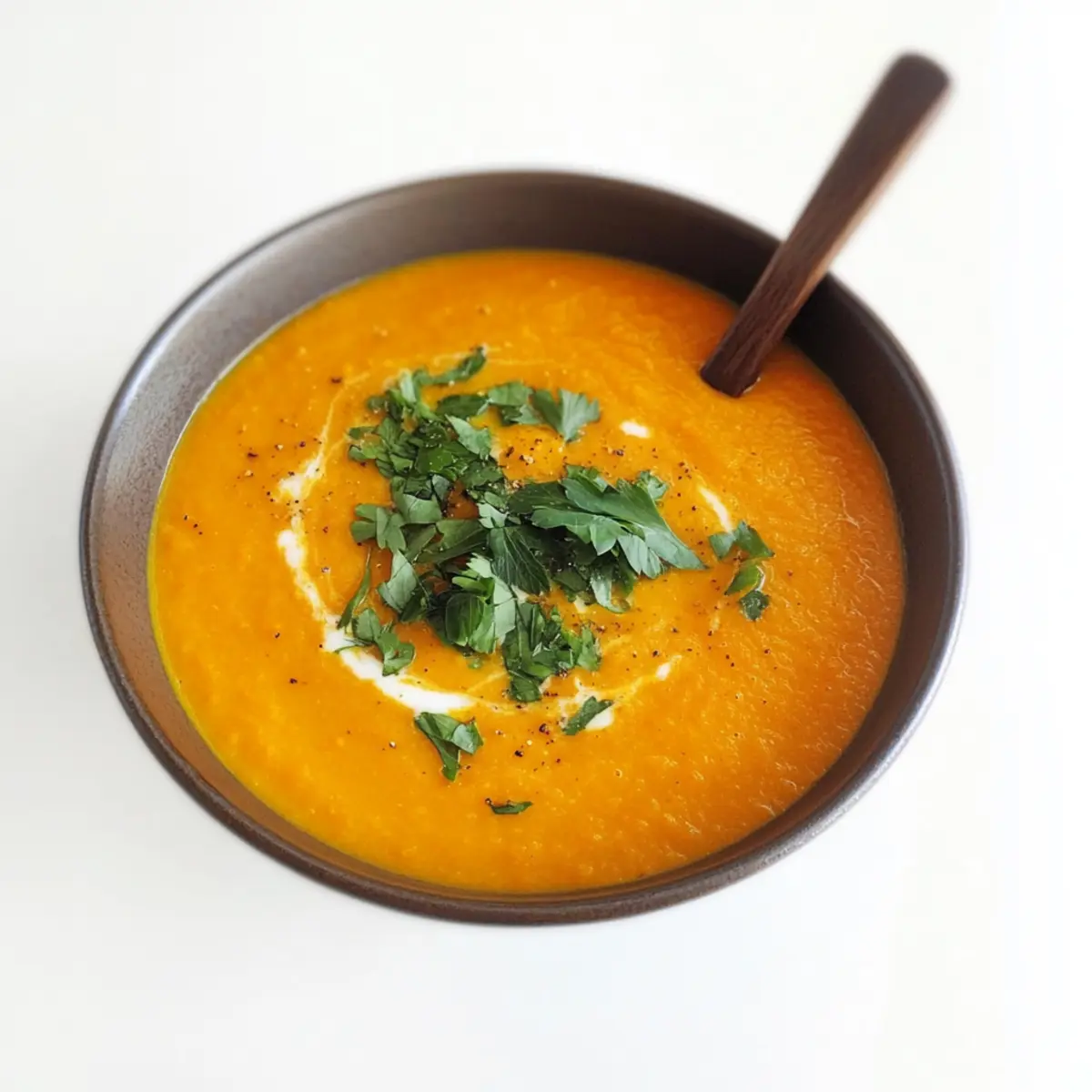 Vegan Carrot Ginger Soup