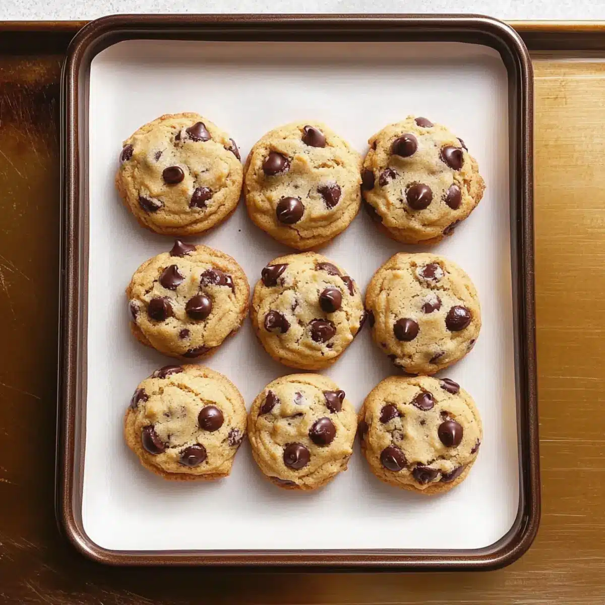 Bakery Style Chocolate Chip Cookies