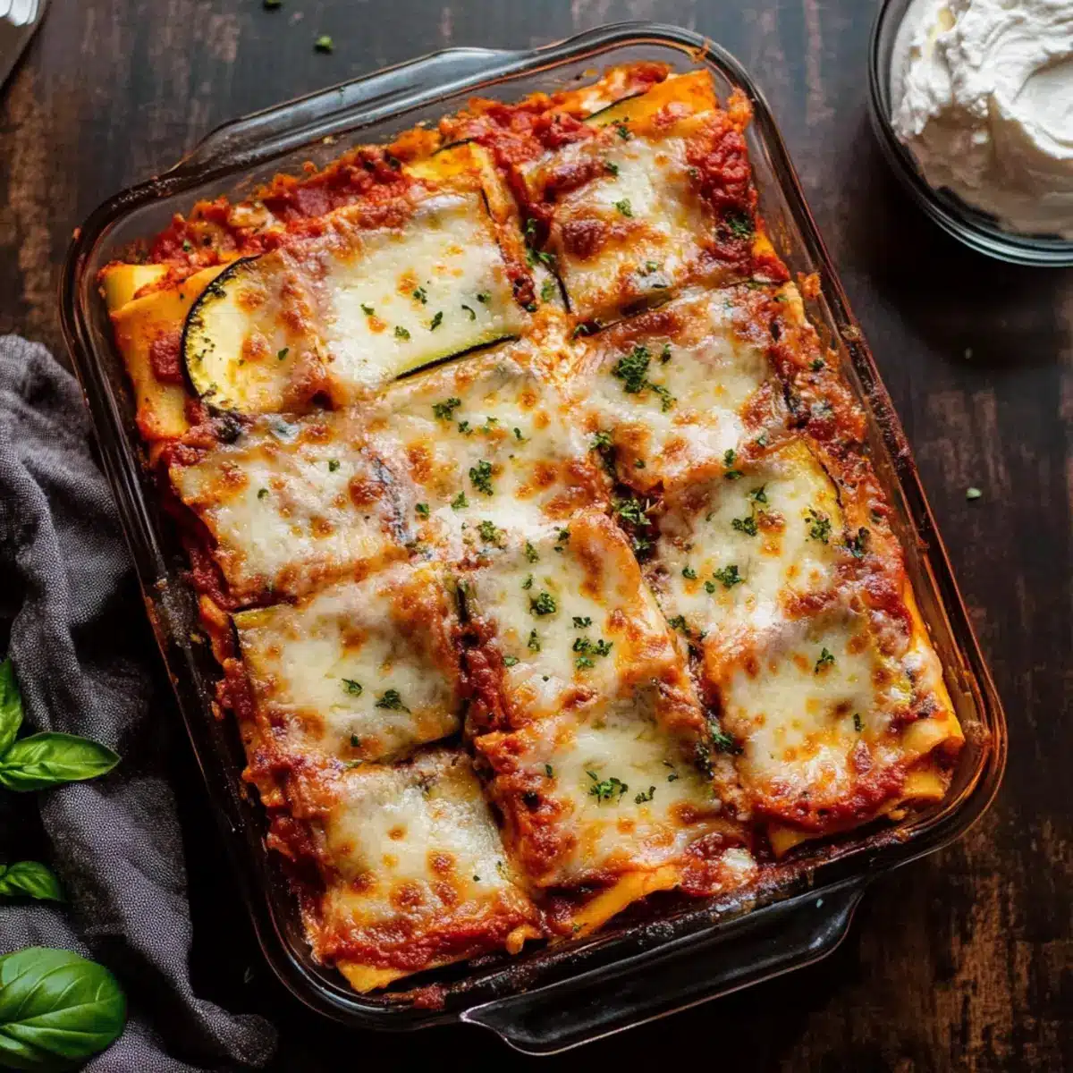 Roasted Vegetable Lasagna