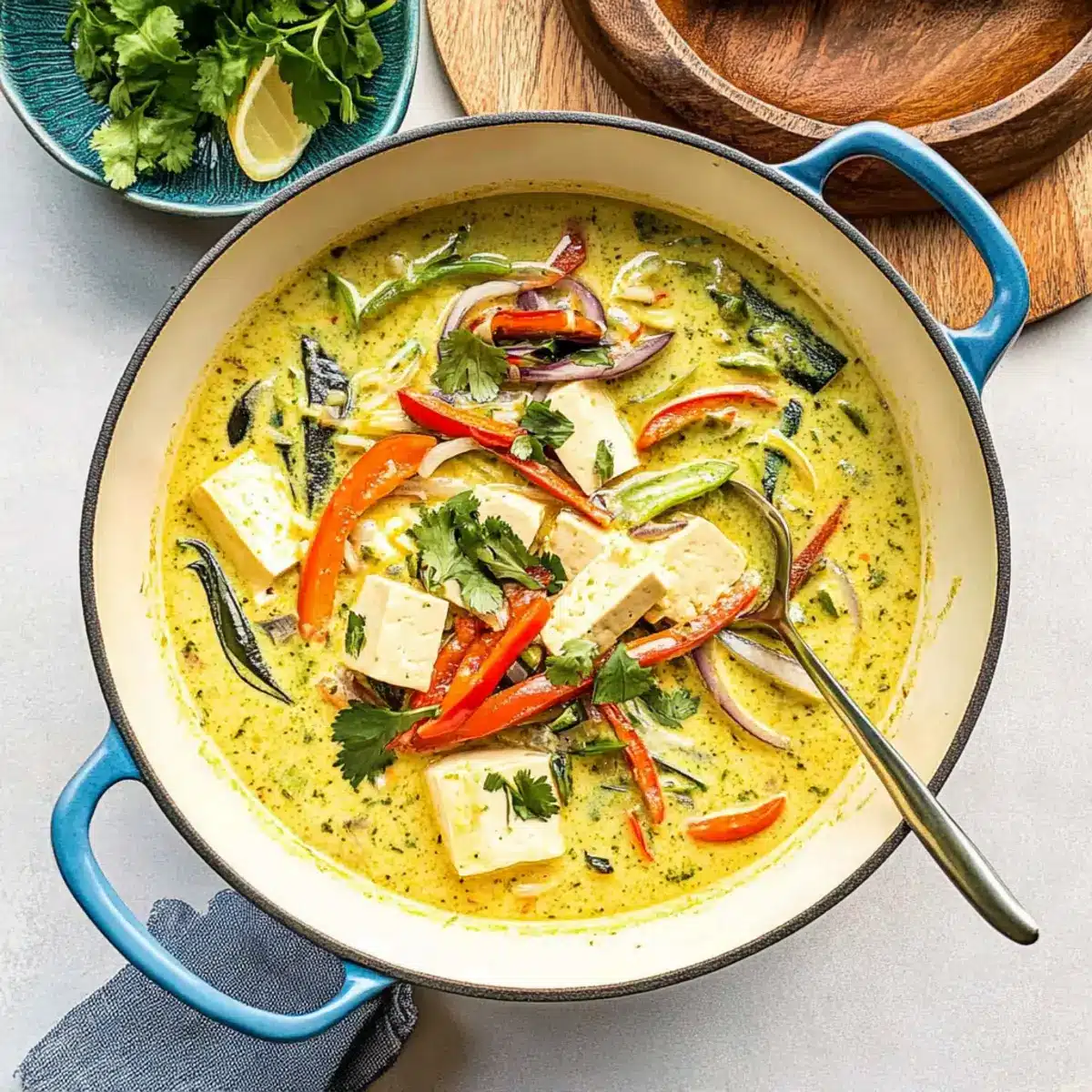 Thai Green Curry with Tofu