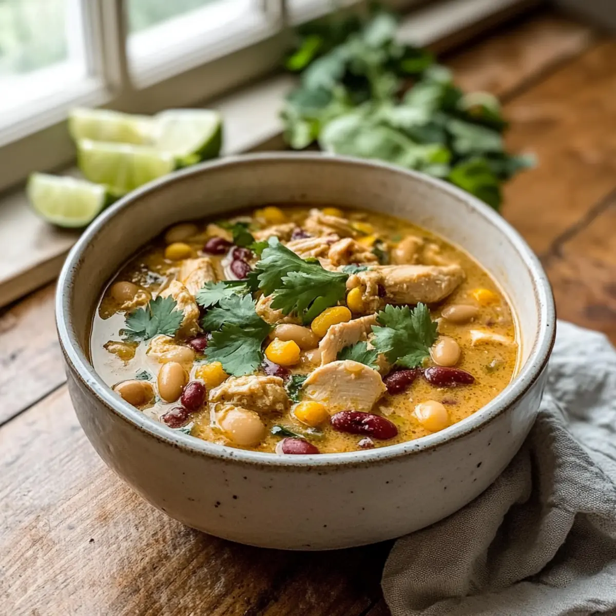 Crockpot White Chicken Chili