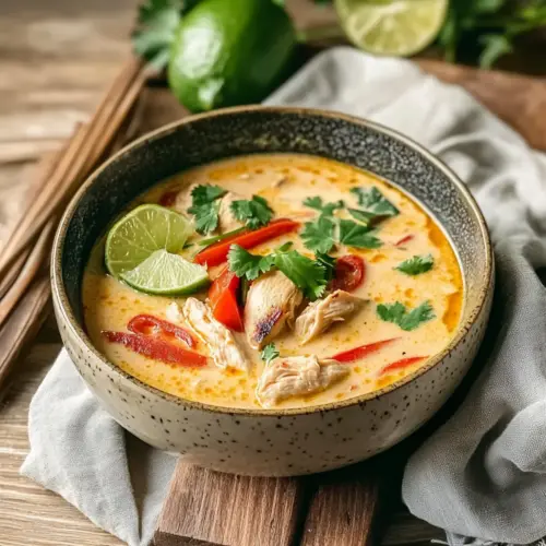 Thai Coconut Curry Soup