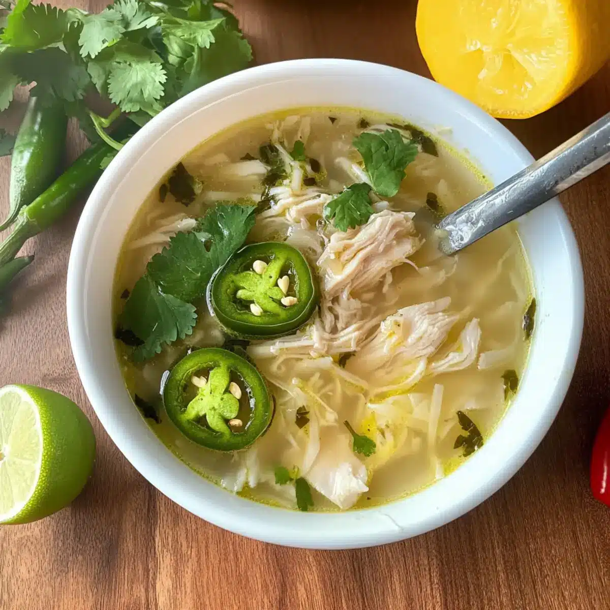 Cilantro Chicken Soup