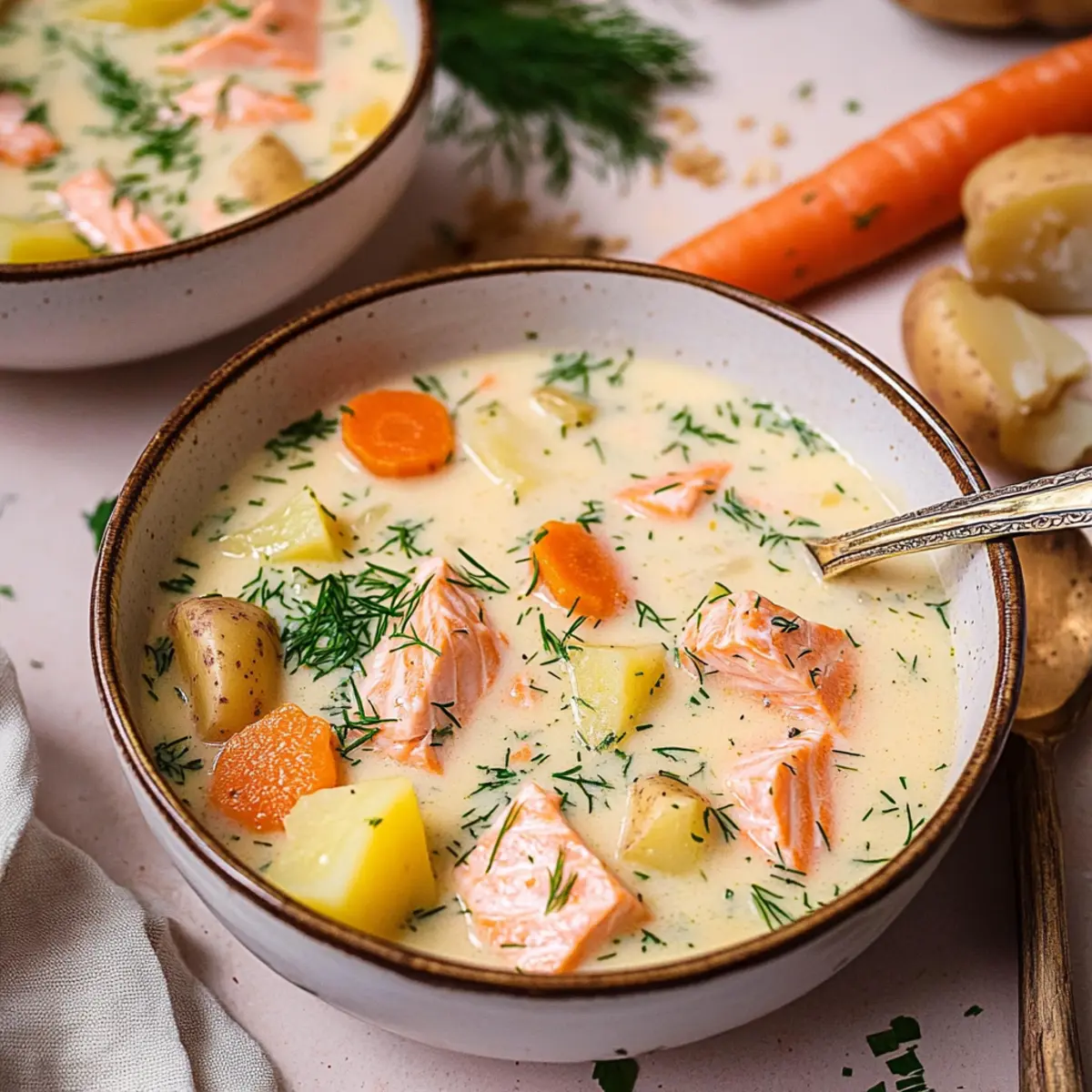 Finnish Salmon Soup