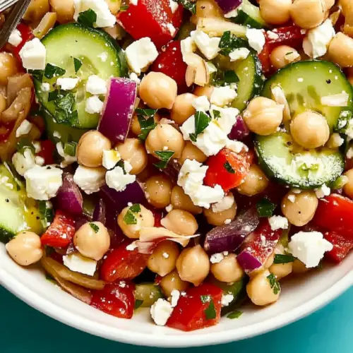 Mediterranean Chickpea Salad