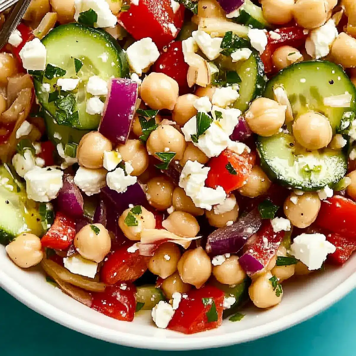 Mediterranean Chickpea Salad
