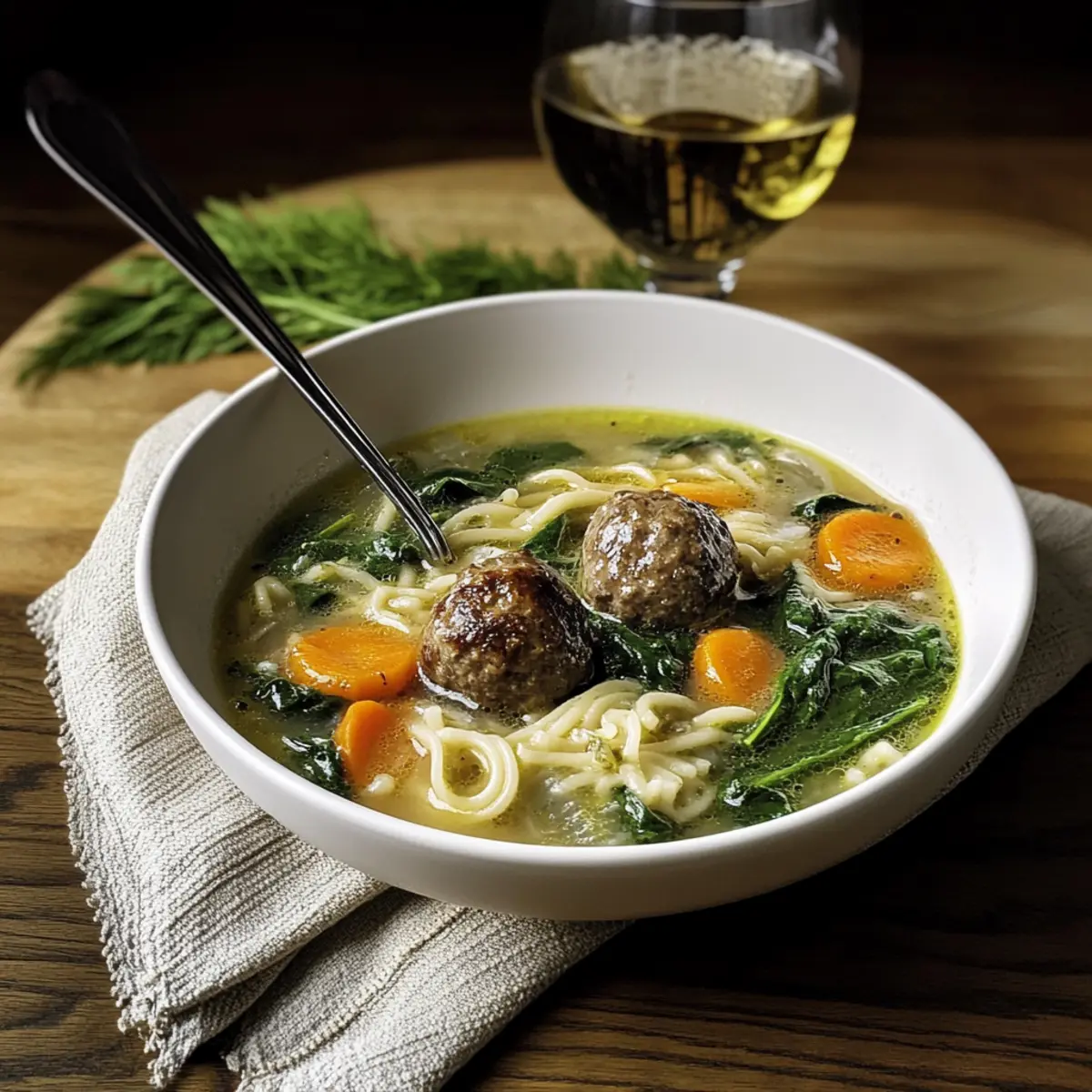 Venison Italian Wedding Soup