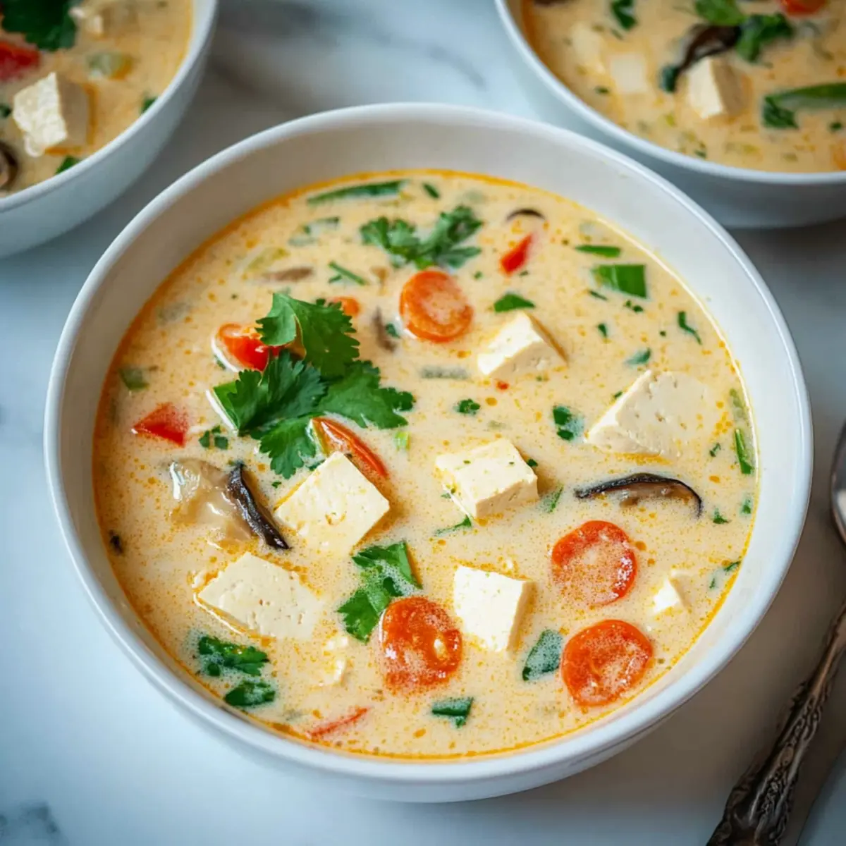 Vegan Tom Kha Soup