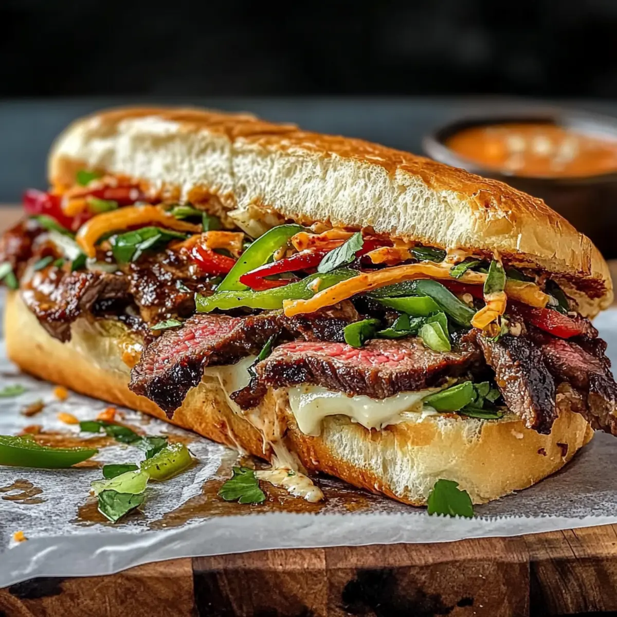 Korean Steak Sandwich