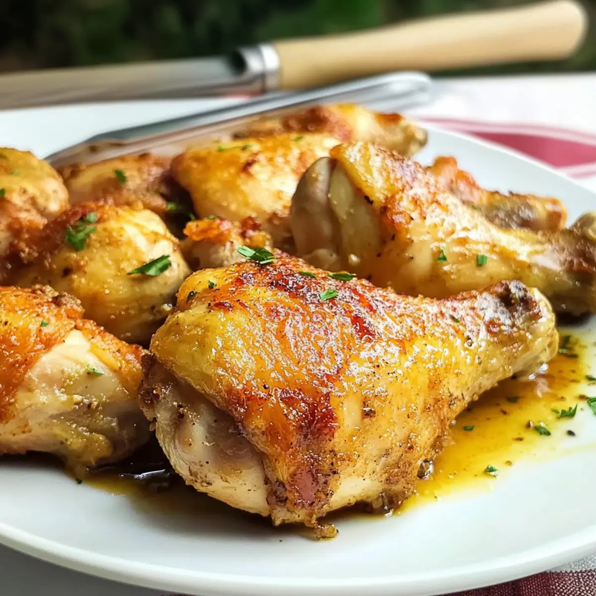 Crispy Oven Roasted Chicken