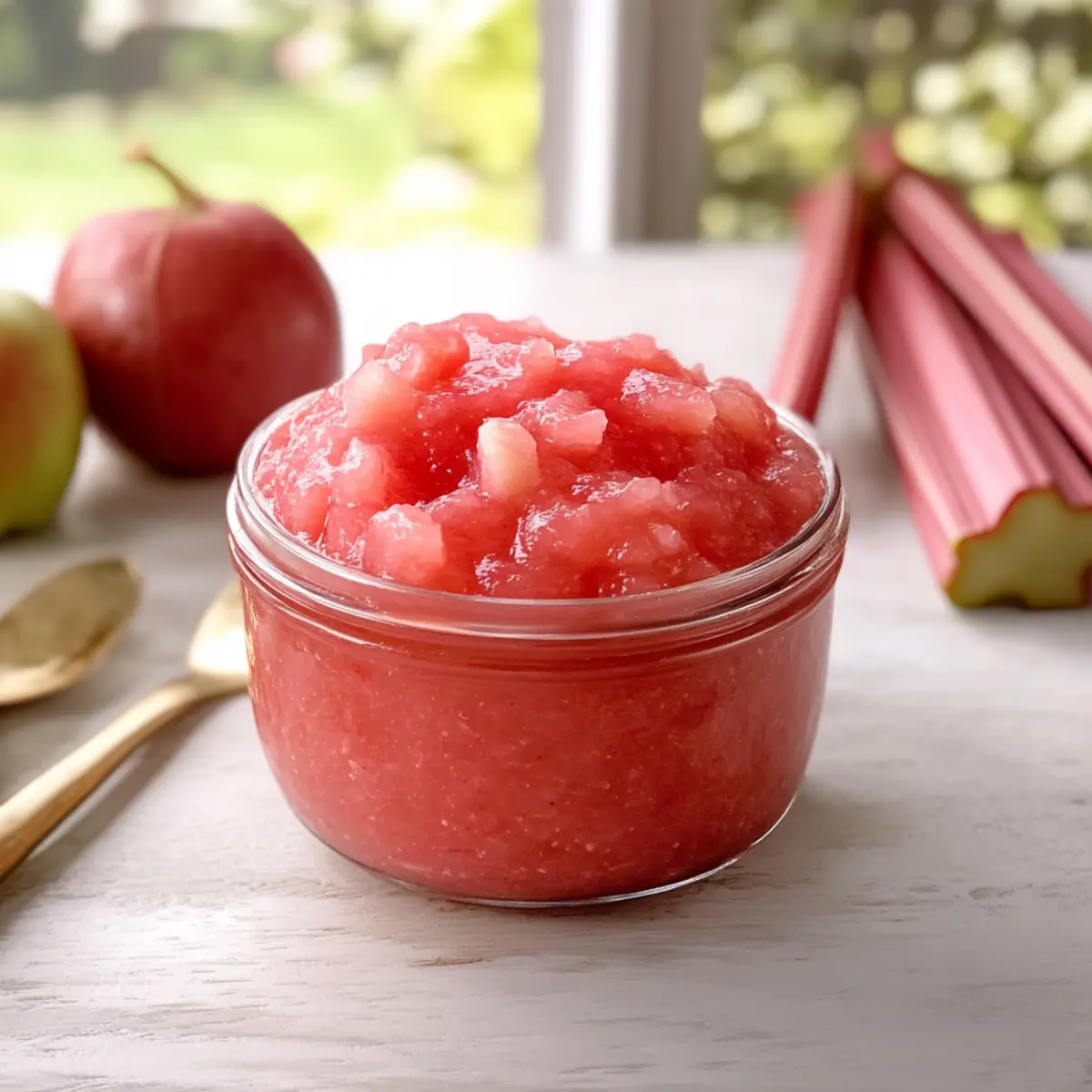 Rhubarb Applesauce Recipe