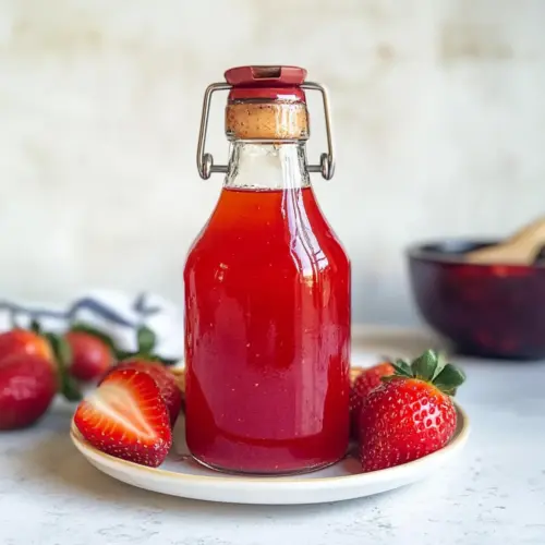Strawberry Simple Syrup