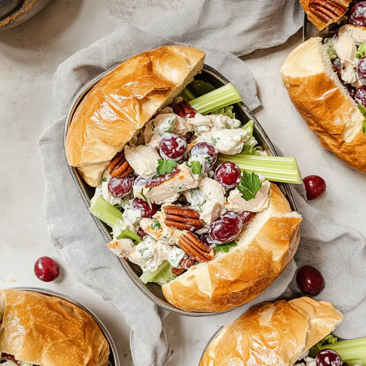 Chicken Salad with Grapes and Pecans