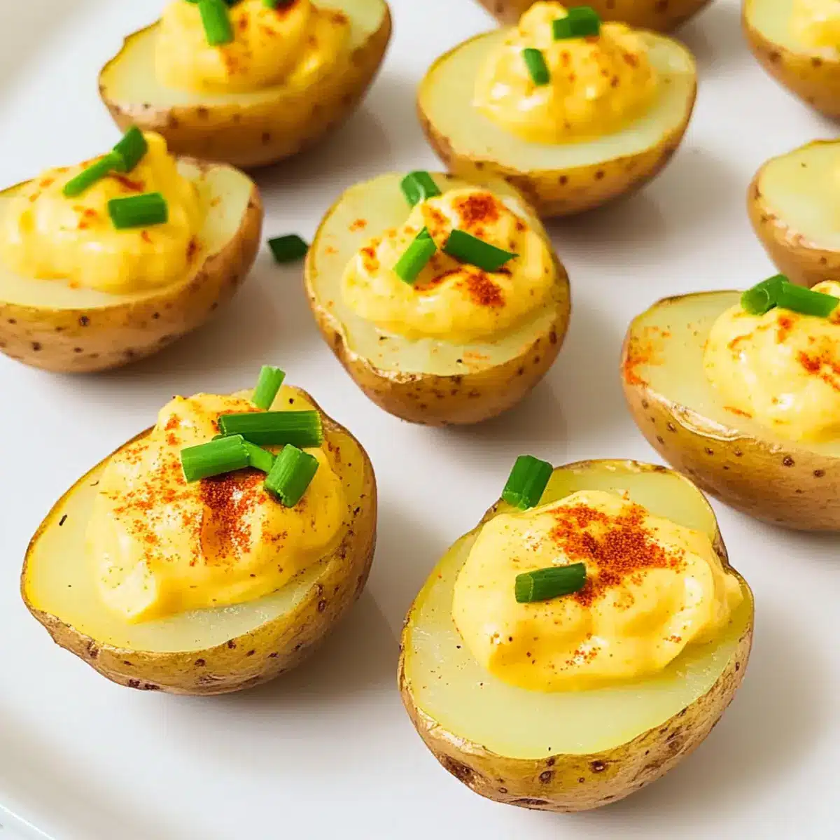 Vegan Deviled Potatoes