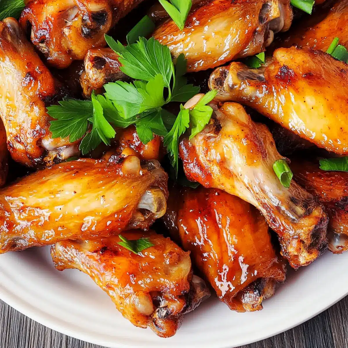 Marinated Chicken Wings