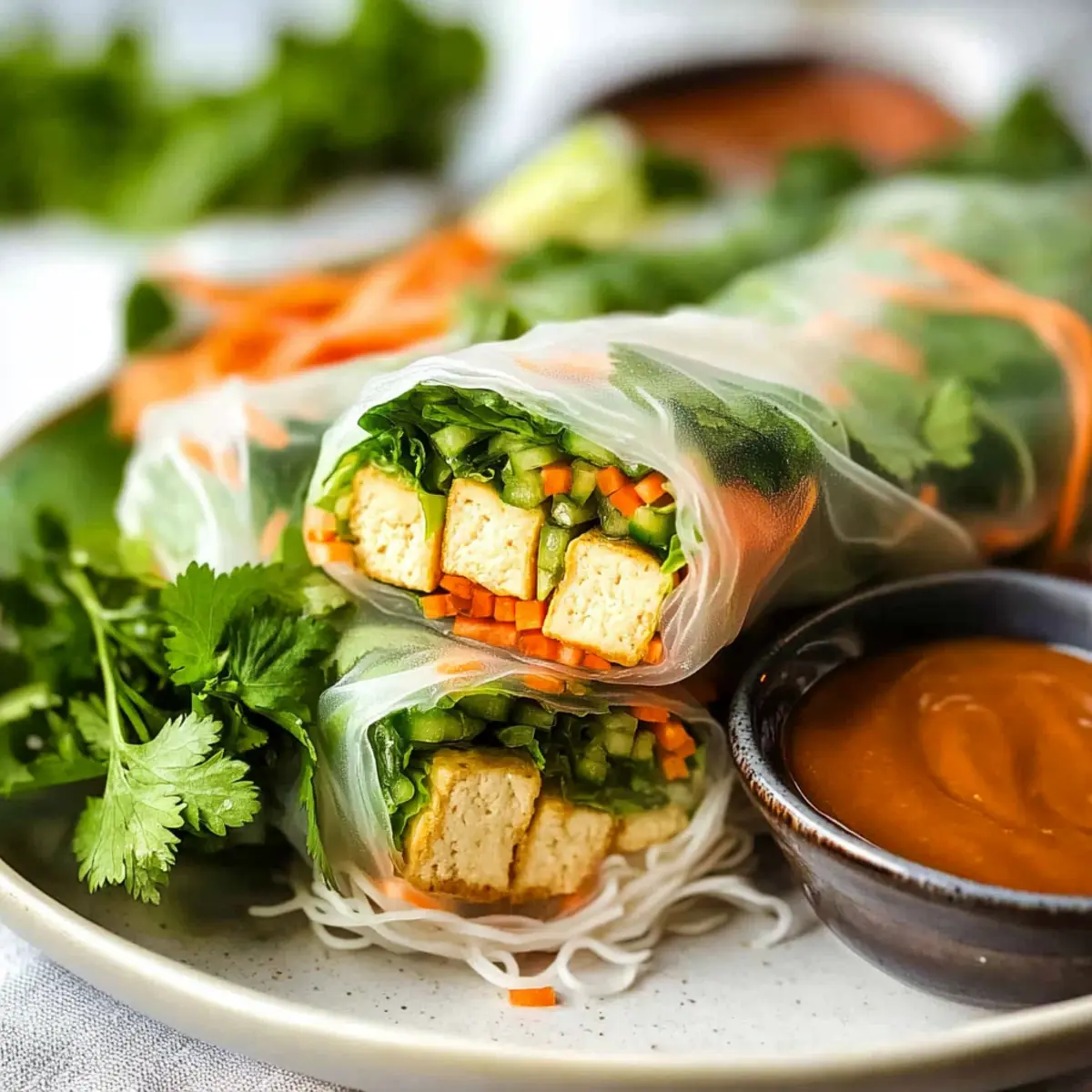 Tofu Summer Rolls