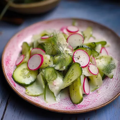 Cucumber Salad Spanish-Style