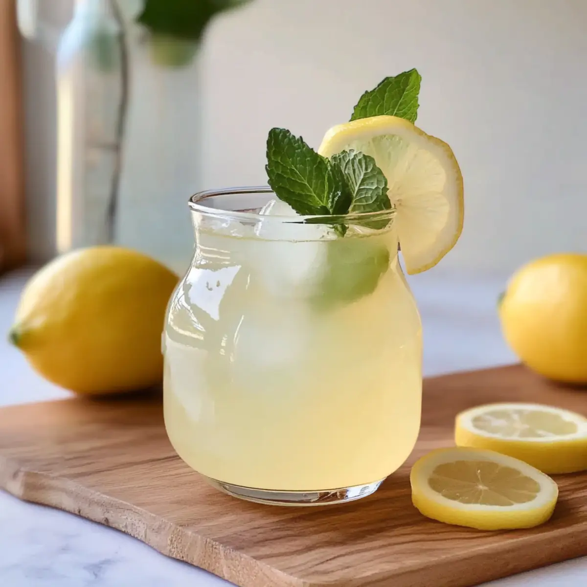 Easy Agave Lemonade