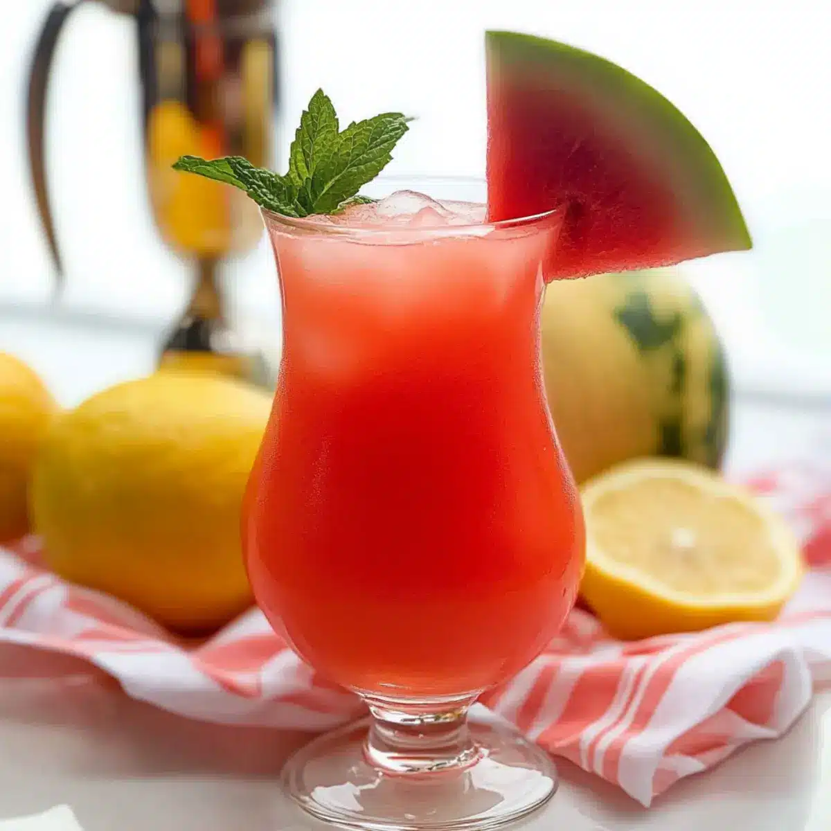 Homemade Watermelon Lemonade