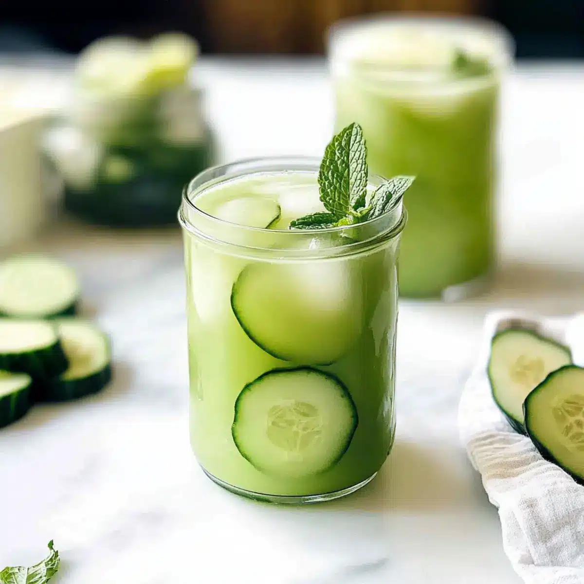 Cucumber Agua Fresca