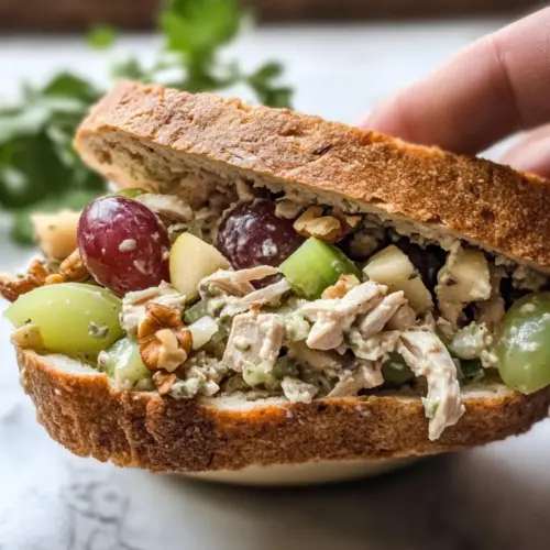 Summer Chicken Salad with Grapes