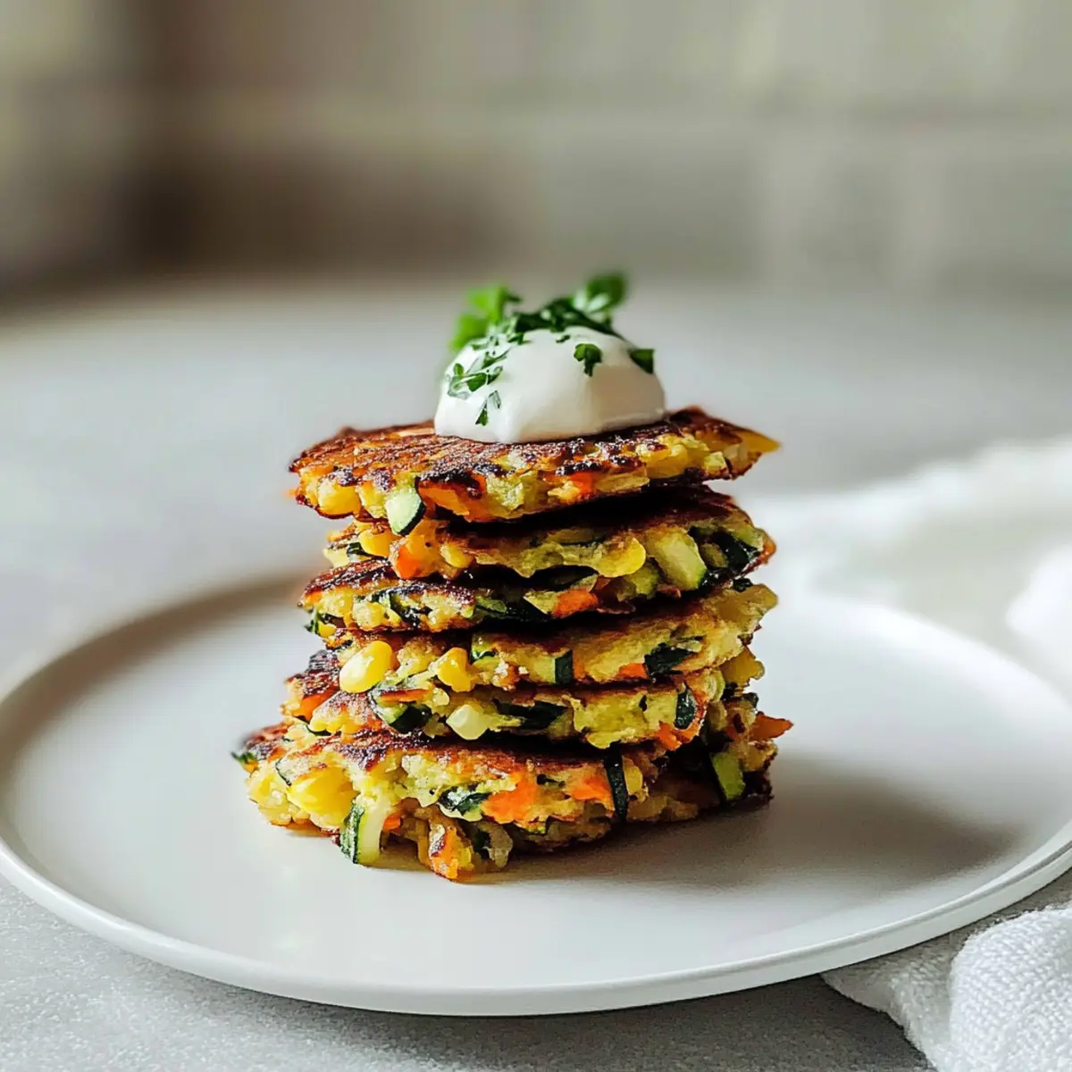 Crispy Vegetable Fritters