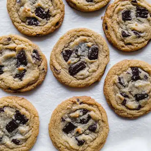 Chewy Coffee Chocolate Chip Cookies