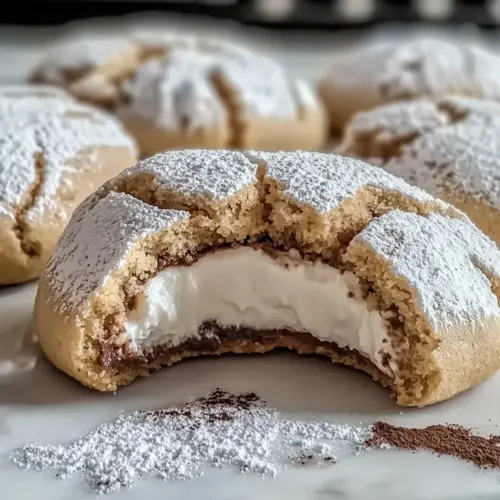 Tiramisu Crinkle Cookies