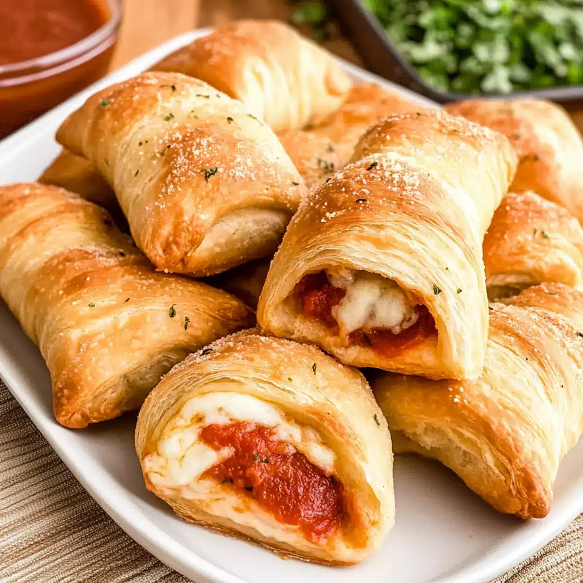 Stuffed Pizza Rolls Recipe