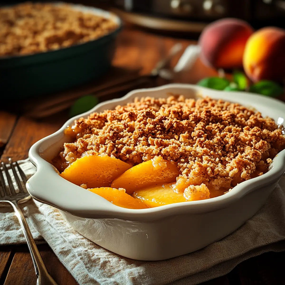 Peach Crisp Recipe