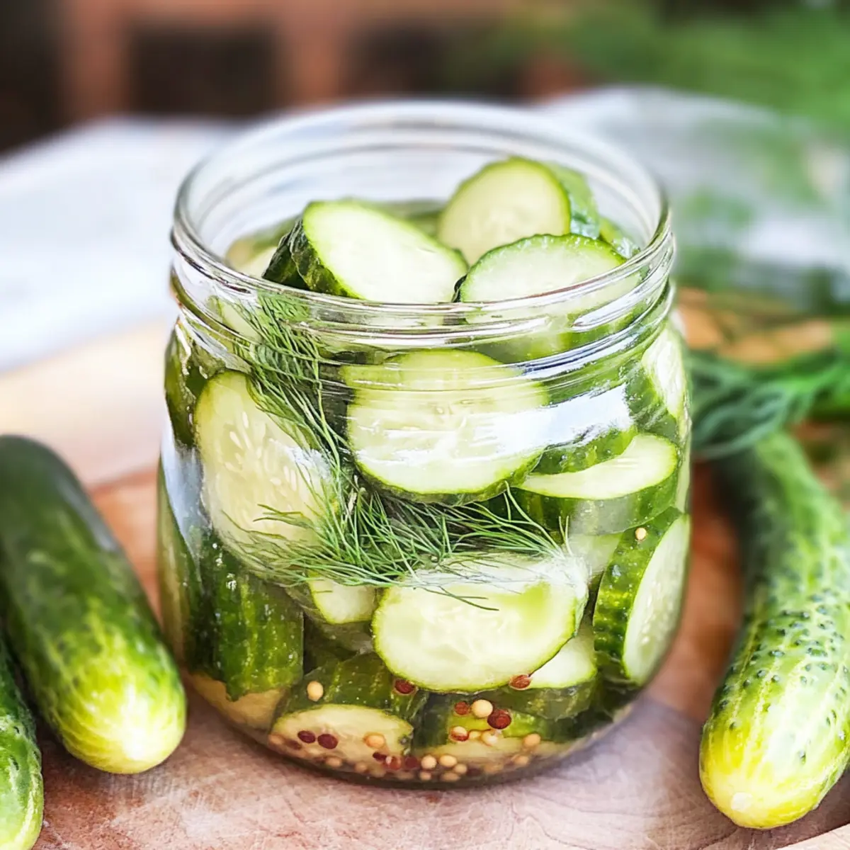 Freezer Pickles