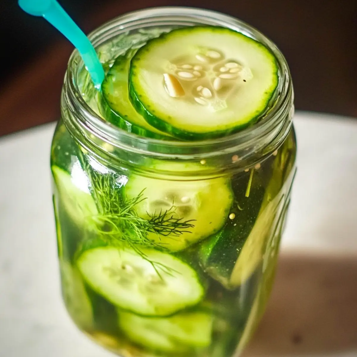 24 Hour Dill Pickles