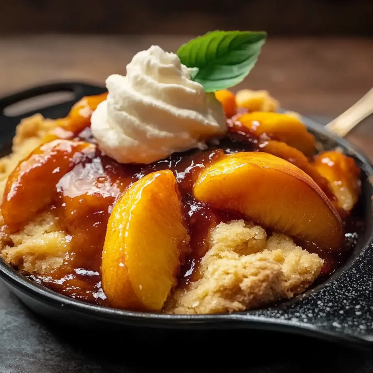 Peach Cobbler Dessert