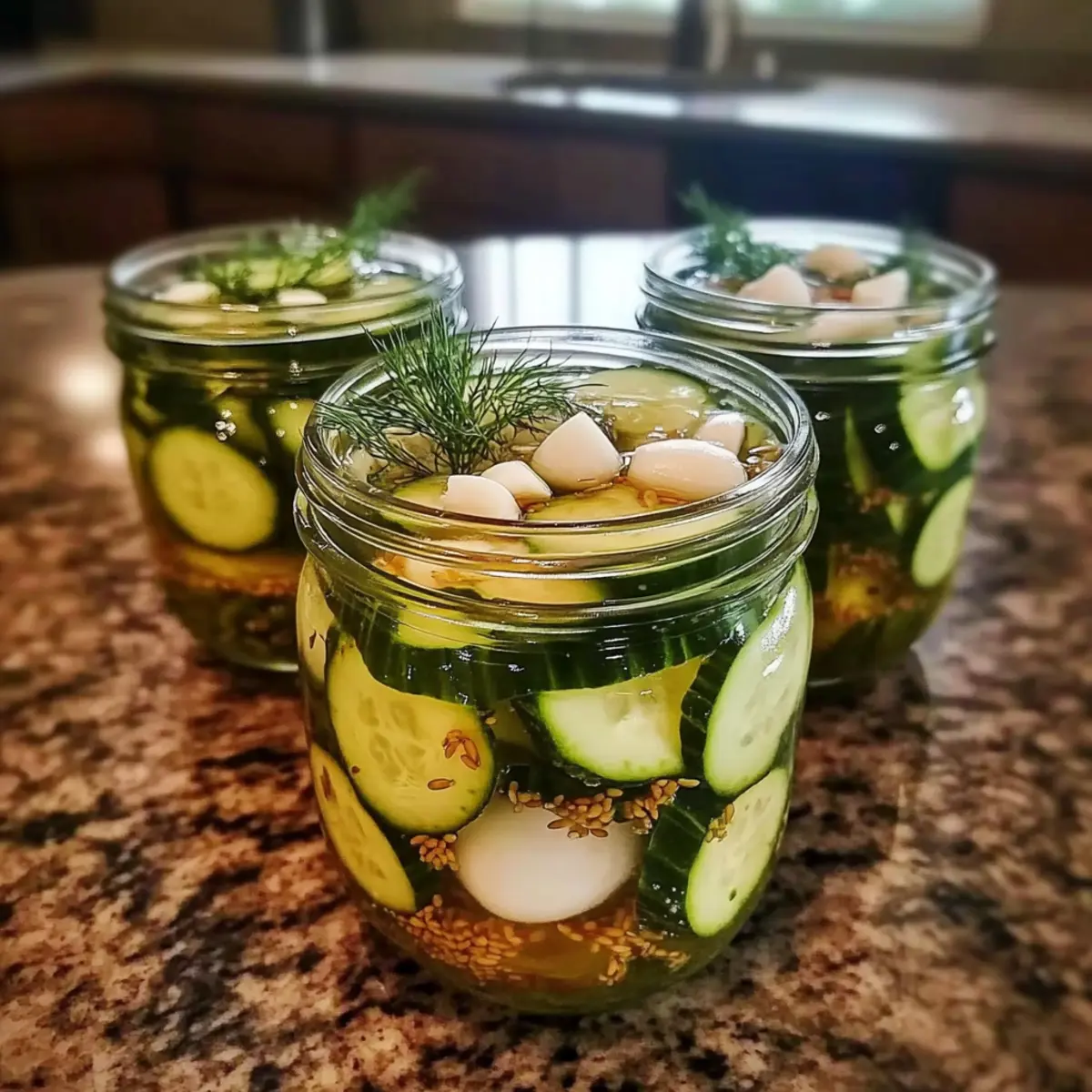 Crunchy Refrigerator Pickles